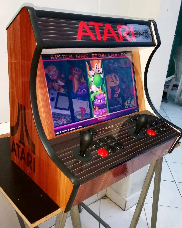 Bartop mini Weecade Multijogos (PREMIUM)